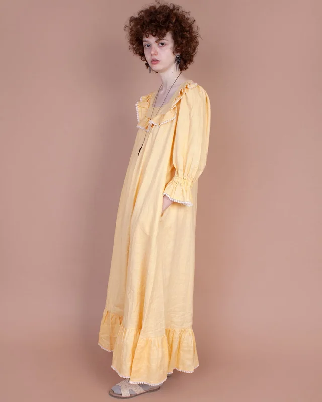 Valerian dress in butter