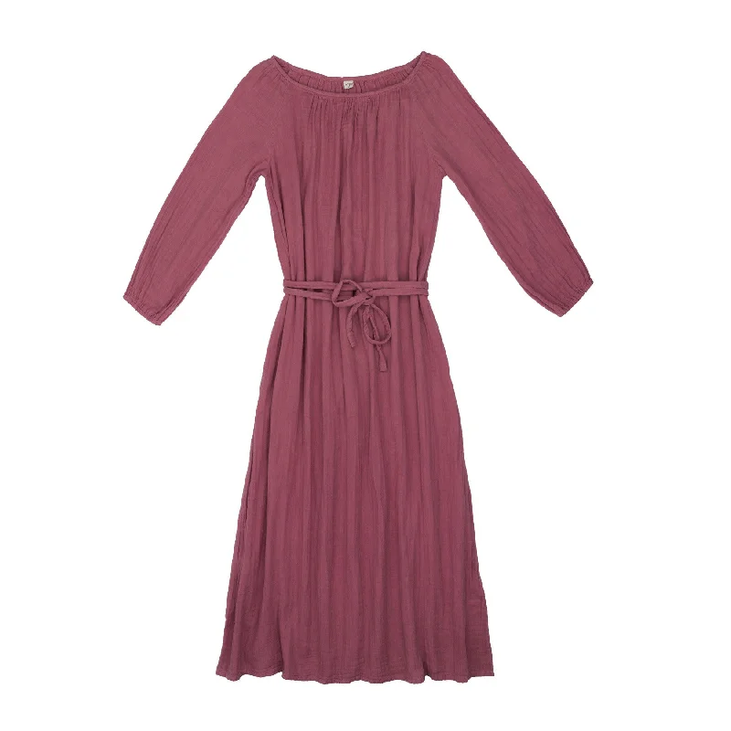 Numero 74 Nina Mum Long Dress Baobab Rose