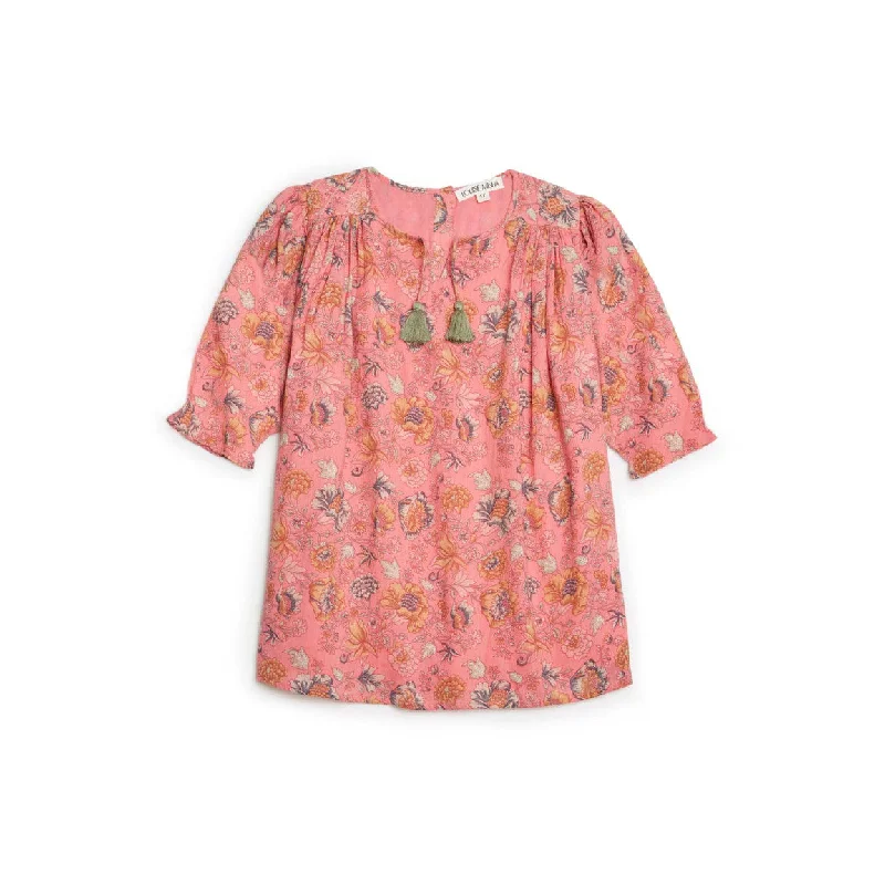 Louise Misha Dress Eugenie Strawberry Bohemian Hindi