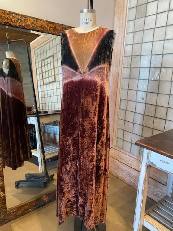 Viviana Uchitel Velvet dress