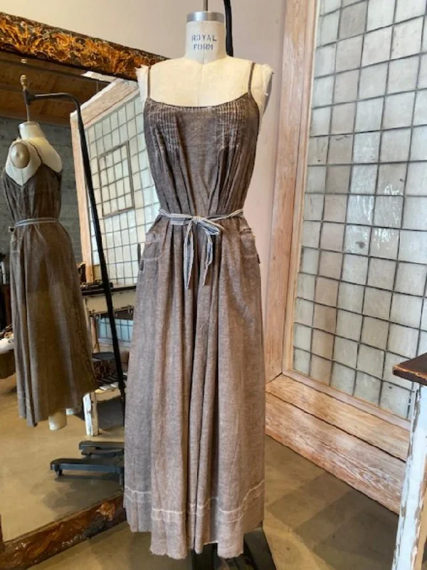 Umit Unal Pintucked Sun Dress