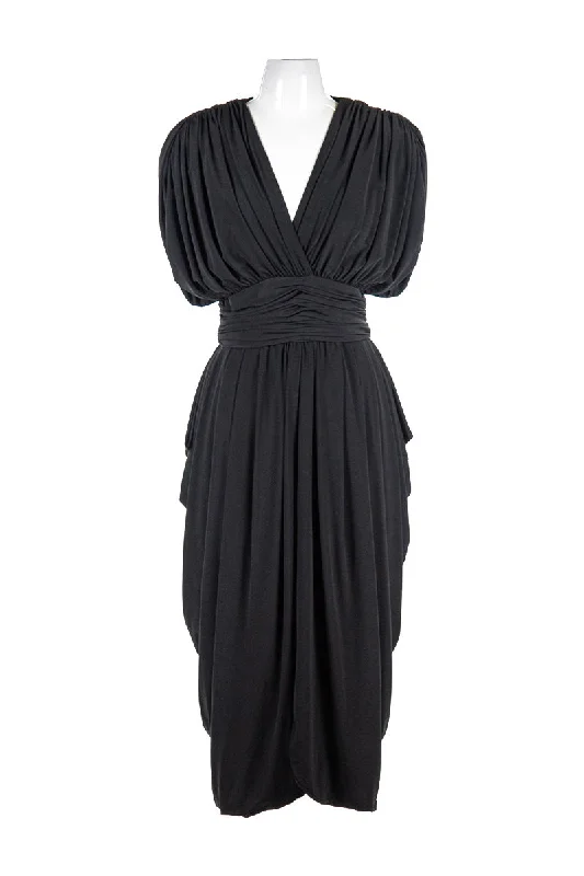 Drapey Black Dress