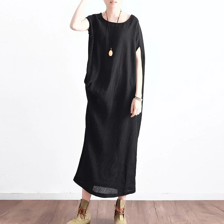 new 2017 black linen sundress oversize asymmetric maxi dress sleeveless sundress Trendy Off-Shoulder Ruffle Maxi Dress new 2017 black linen sundress oversize asymmetric maxi dress sleeveless sundress Trendy Off-Shoulder Ruffle Maxi Dress