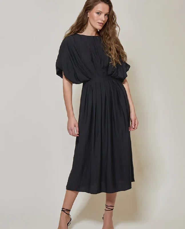 Minus Desia Black Midi Dress