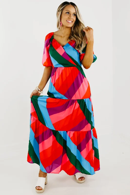 The Diana Tiered Ruffle Maxi Dress - FINAL SALE