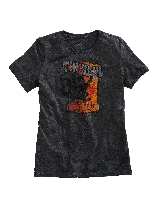 WOMENS SQUIRREL PLAYING BANJO DARK GREY SHORT SLEEVE T-SHIRT Chenille Blend Fleece Blend Nylon Blend WOMENS SQUIRREL PLAYING BANJO DARK GREY SHORT SLEEVE T-SHIRT Chenille Blend Fleece Blend Nylon Blend