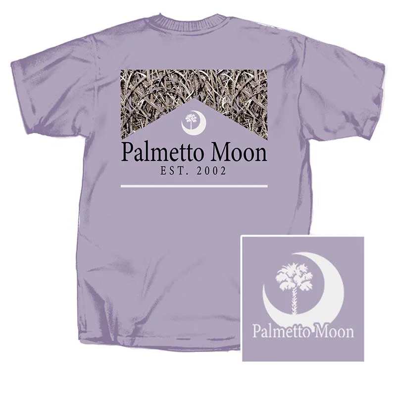 Camo Label Short Sleeve T-Shirt in in Orchid Cotton Fabric Linen Fabric Terry Fabric Camo Label Short Sleeve T-Shirt in in Orchid Cotton Fabric Linen Fabric Terry Fabric