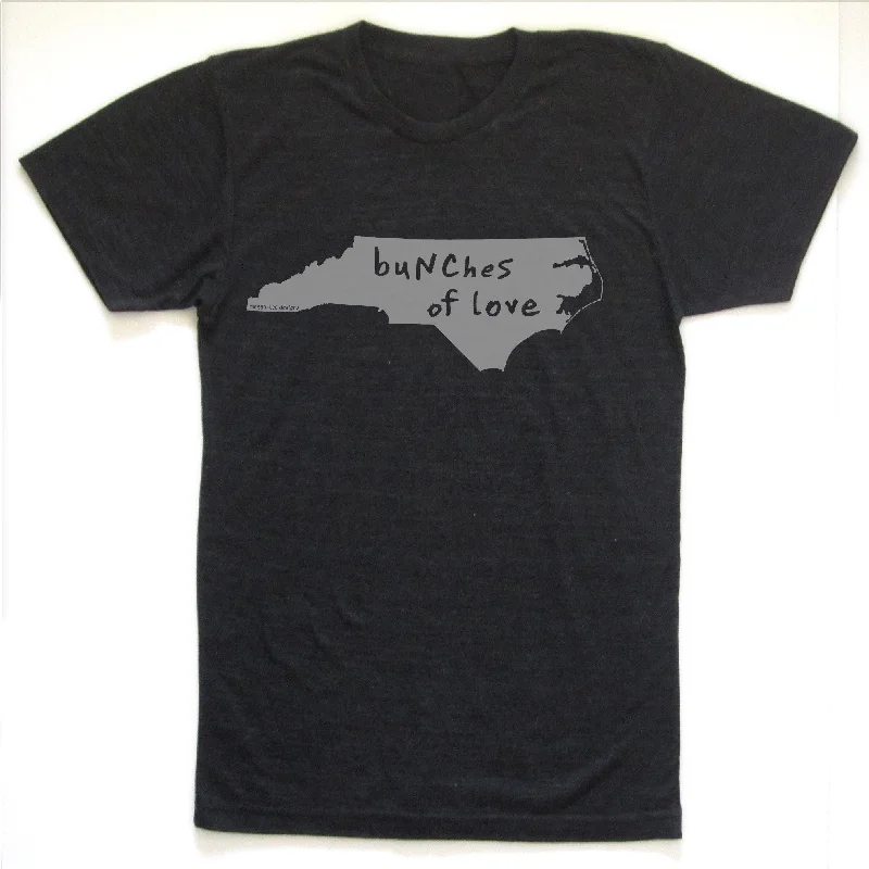 Ready to ship! SALE: North Carolina : buNChes of love unisex tri-blend tee Zippered Buttoned Snapped Ready to ship! SALE: North Carolina : buNChes of love unisex tri-blend tee Zippered Buttoned Snapped