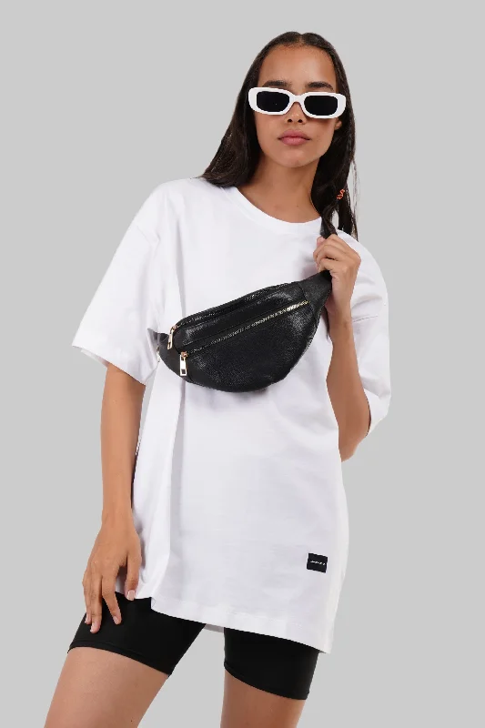 Solid White Half Sleeves T-Shirt For Women Oversized Fit Fitted T-Shirt Seamless Stretchy Solid White Half Sleeves T-Shirt For Women Oversized Fit Fitted T-Shirt Seamless Stretchy