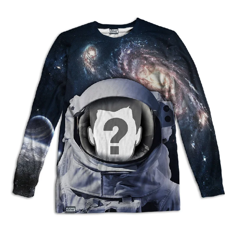 Astronaut Custom Unisex Long Sleeve Tee