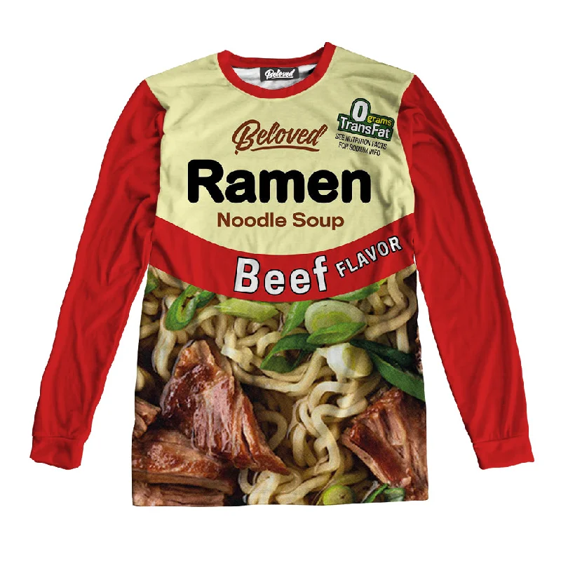 Beef Ramen Unisex Long Sleeve Tee