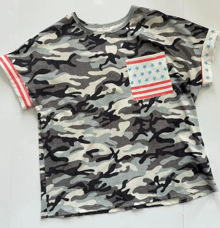 Camo 4th tee