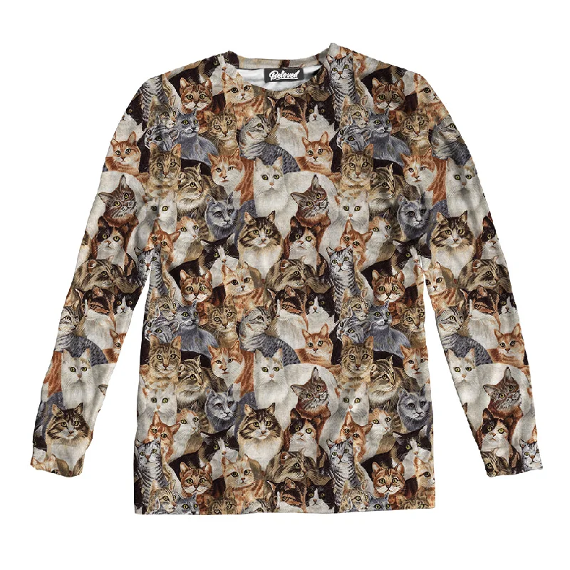 Cats Unisex Long Sleeve Tee