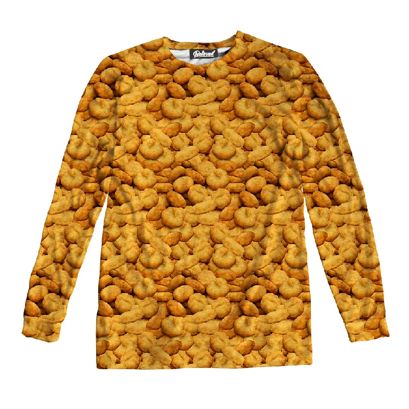 Chicken Nuggets Unisex Long Sleeve Tee