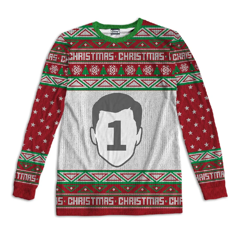 Custom Ugly Christmas Unisex Long Sleeve Tee