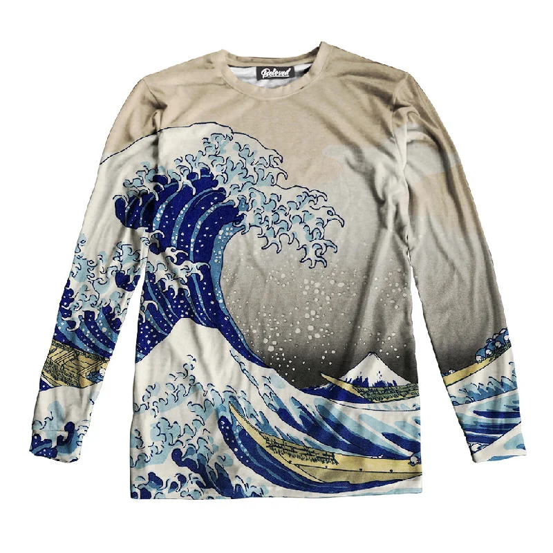 Great Wave Unisex Long Sleeve Tee