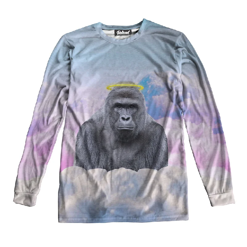 Harambe Halo Unisex Long Sleeve Tee