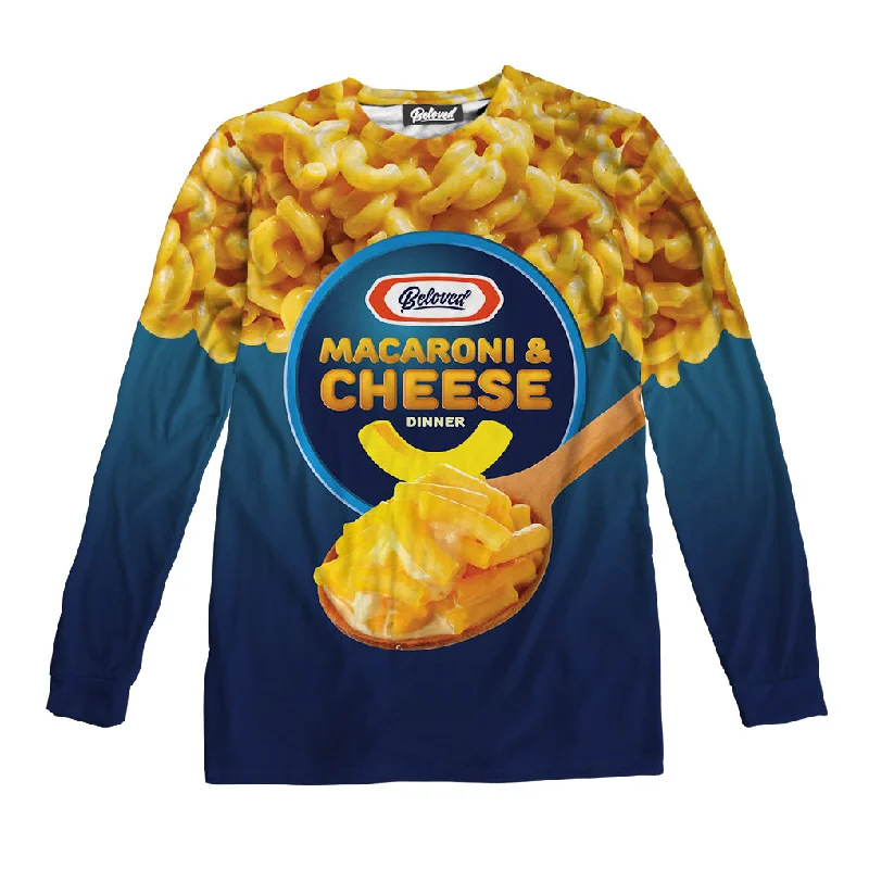 Mac N' Cheese Box Unisex Long Sleeve Tee