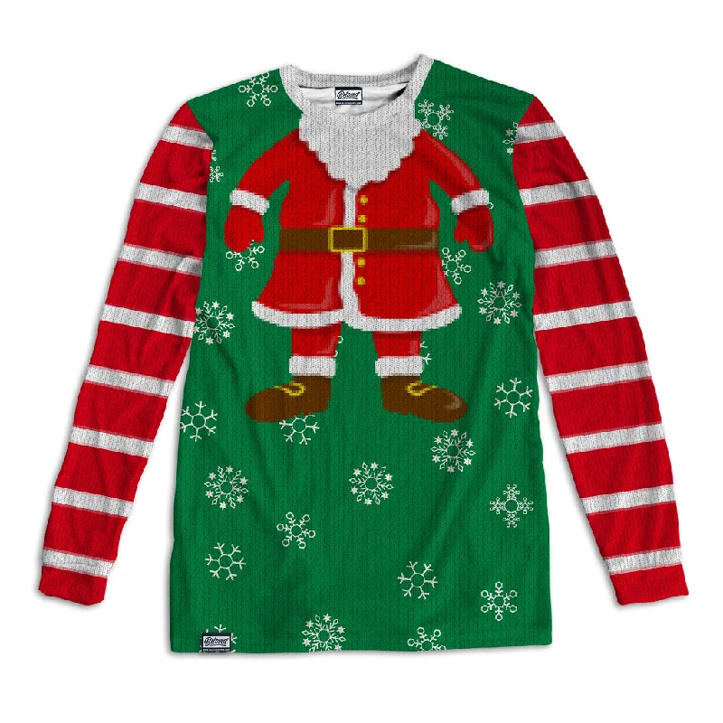 Mini Santa Unisex Long Sleeve Tee