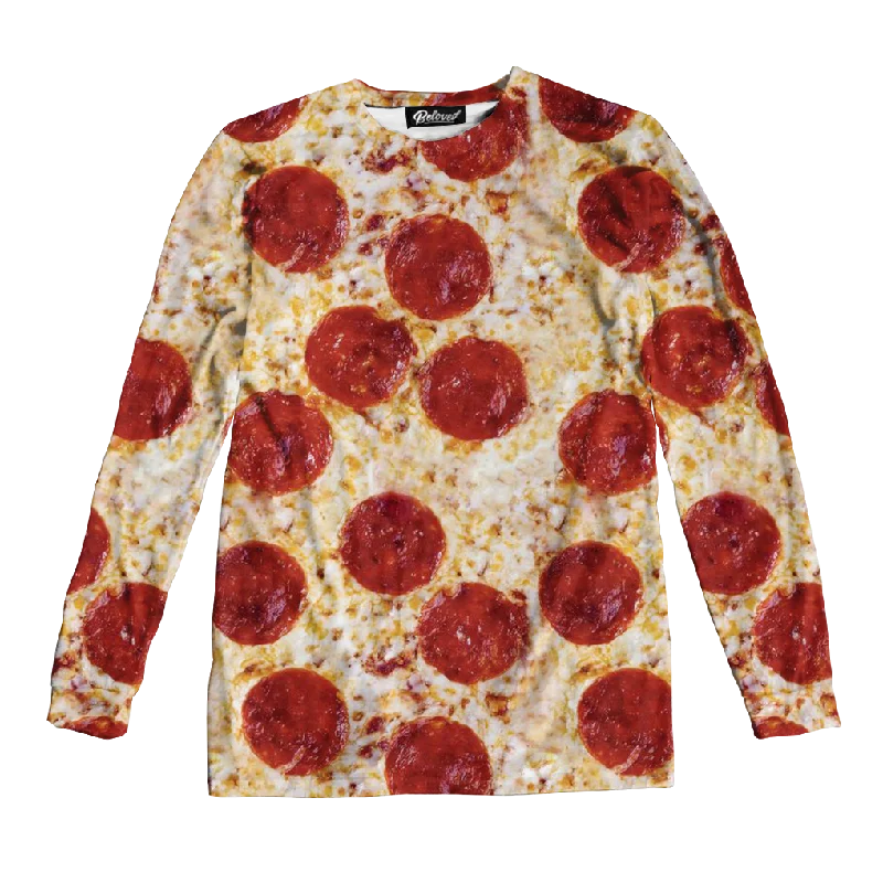 Pizza Unisex Long Sleeve Tee