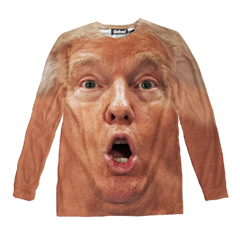 Shocked Donald Unisex Long Sleeve Tee