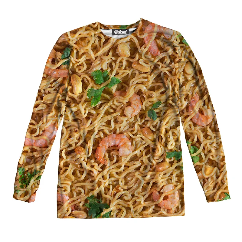 Shrimp Ramen Noodles Unisex Long Sleeve Tee