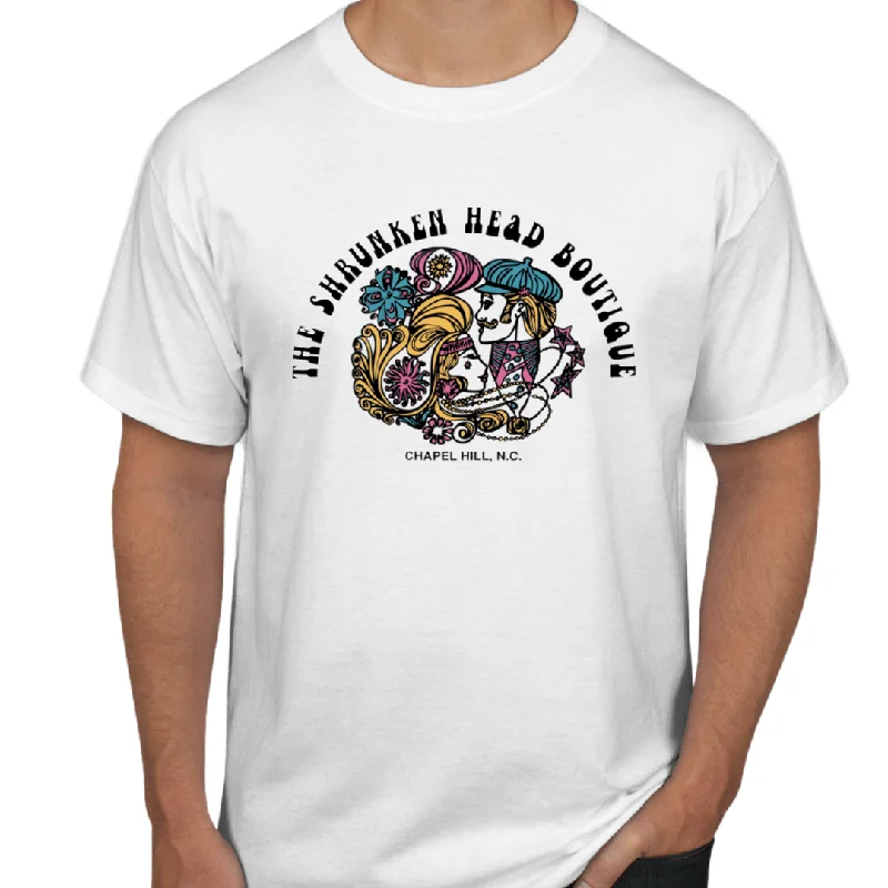 Shrunken Head Logo T-shirt in White