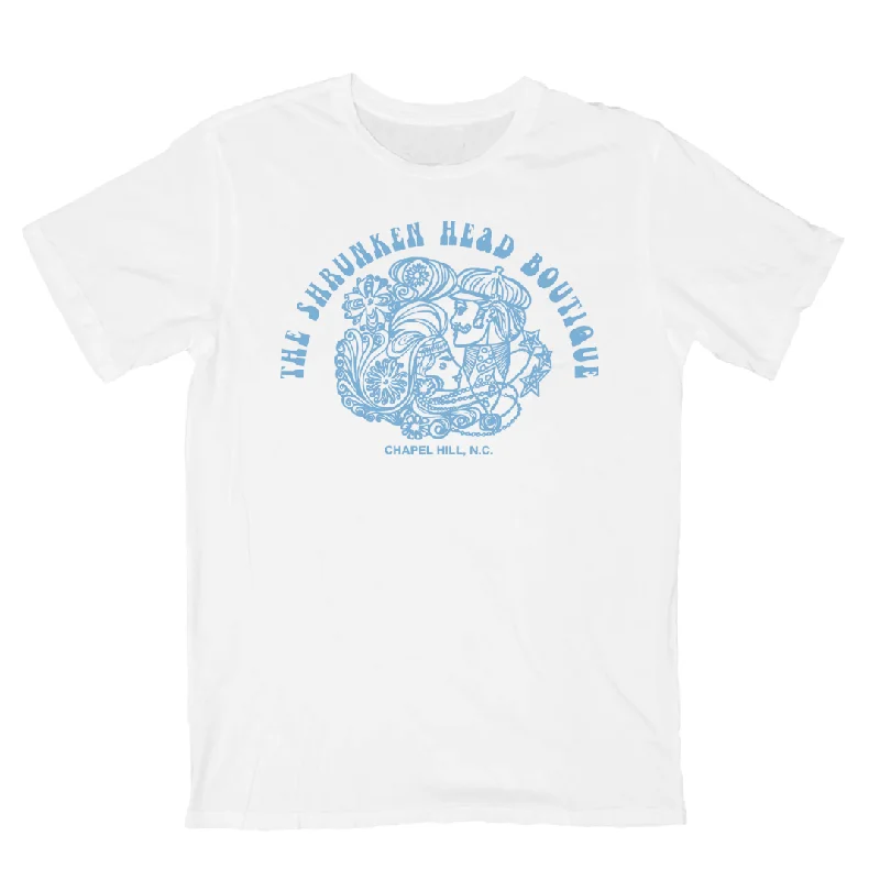 Shrunken Head Boutique Logo T-Shirt in White Soft Blend Material