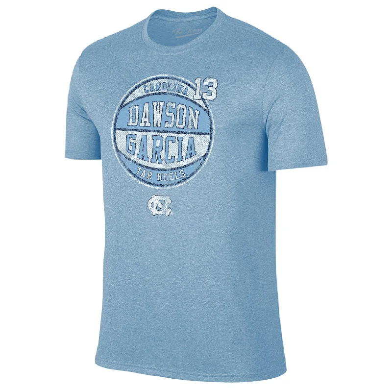 UNC Basketball Starting Five T-Shirt for Dawson Garcia Shirzee FINAL FOUR