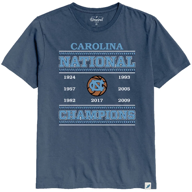 UNC Tar Heels 2017 National Champions Retro T-Shirt by L2