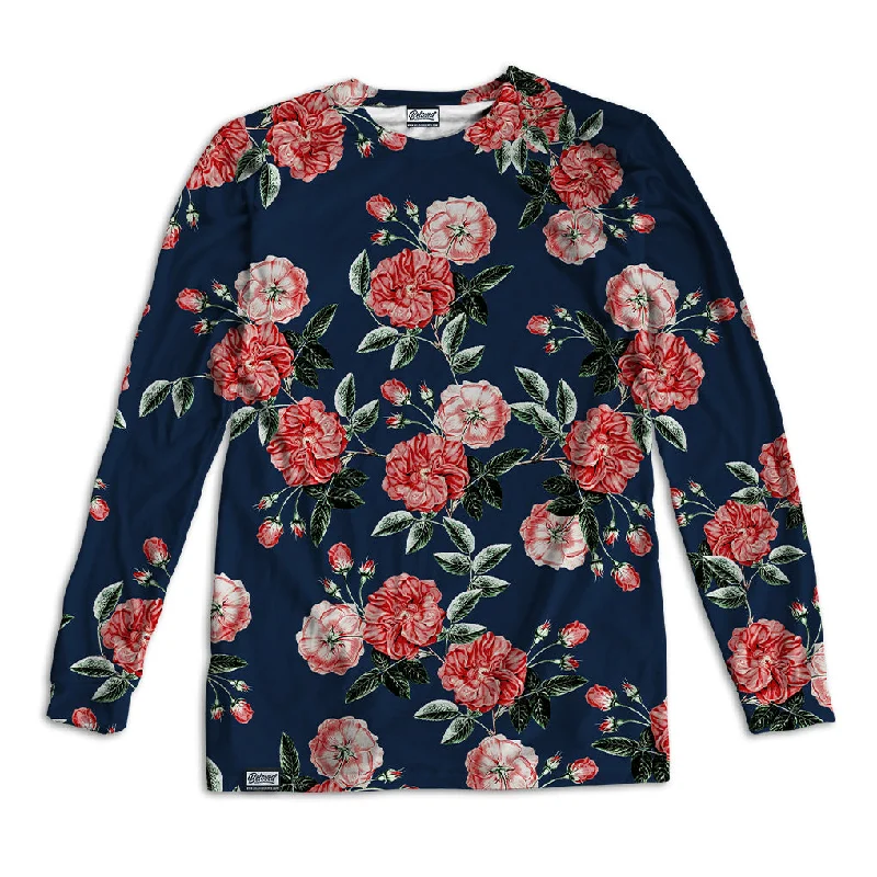 Vintage Rose Unisex Long Sleeve Tee