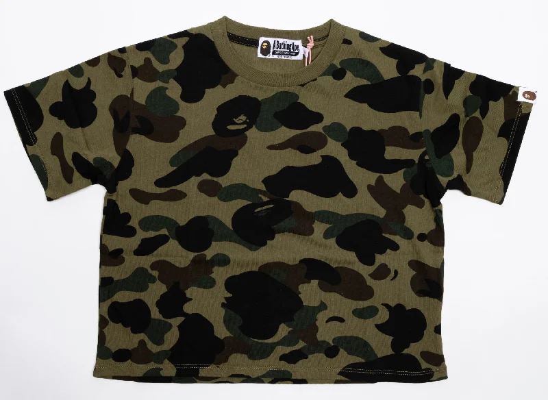 Women's A Bathing Ape 1st Camo Mini Tee in Green