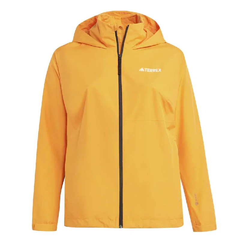 adidas - Women's Terrex Multi Rain.Rdy 2L Rain Jacket (Plus Size) (HZ9259) Wool Jacket Cashmere Jacket Tweed Jacket adidas - Women's Terrex Multi Rain.Rdy 2L Rain Jacket (Plus Size) (HZ9259) Wool Jacket Cashmere Jacket Tweed Jacket
