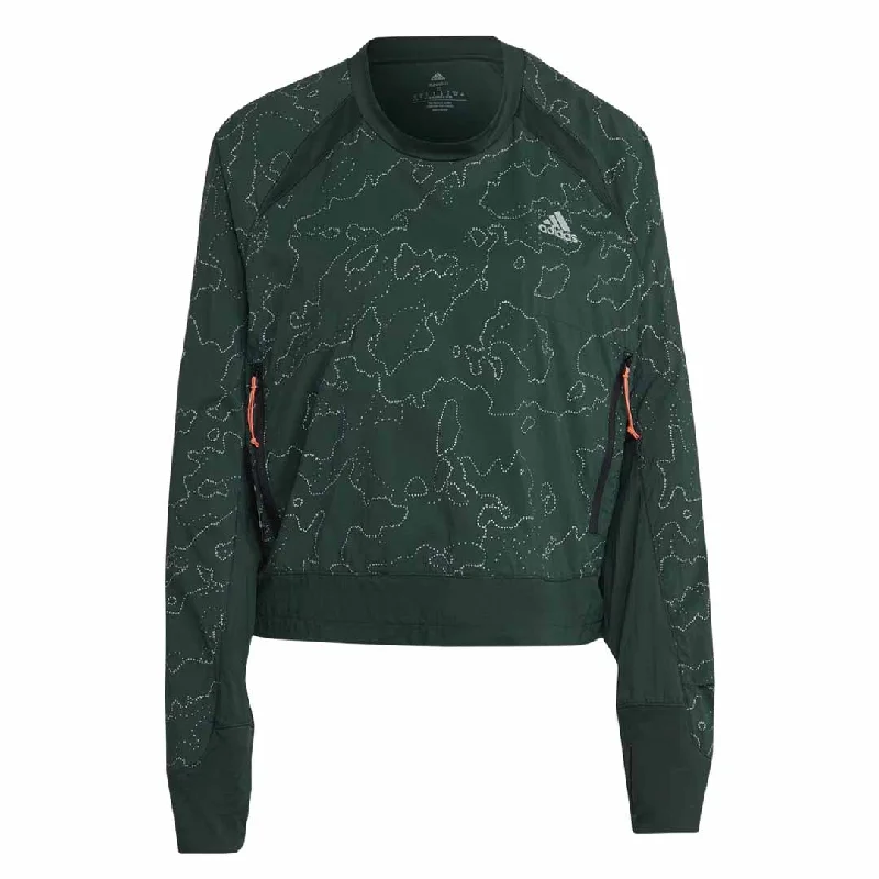 adidas - Women's X-City Running Crewneck Cover Up Jacket (HC6323) Quilted Jacket Puffer Jacket Insulated Jacket adidas - Women's X-City Running Crewneck Cover Up Jacket (HC6323) Quilted Jacket Puffer Jacket Insulated Jacket