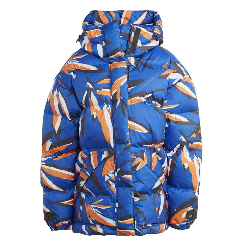 adidas - Women's adidas by Stella McCartney Mid-Length Padded Puffer Jacket (IN2823) Ribbed Jacket Pleated Jacket Ruffled Jacket adidas - Women's adidas by Stella McCartney Mid-Length Padded Puffer Jacket (IN2823) Ribbed Jacket Pleated Jacket Ruffled Jacket
