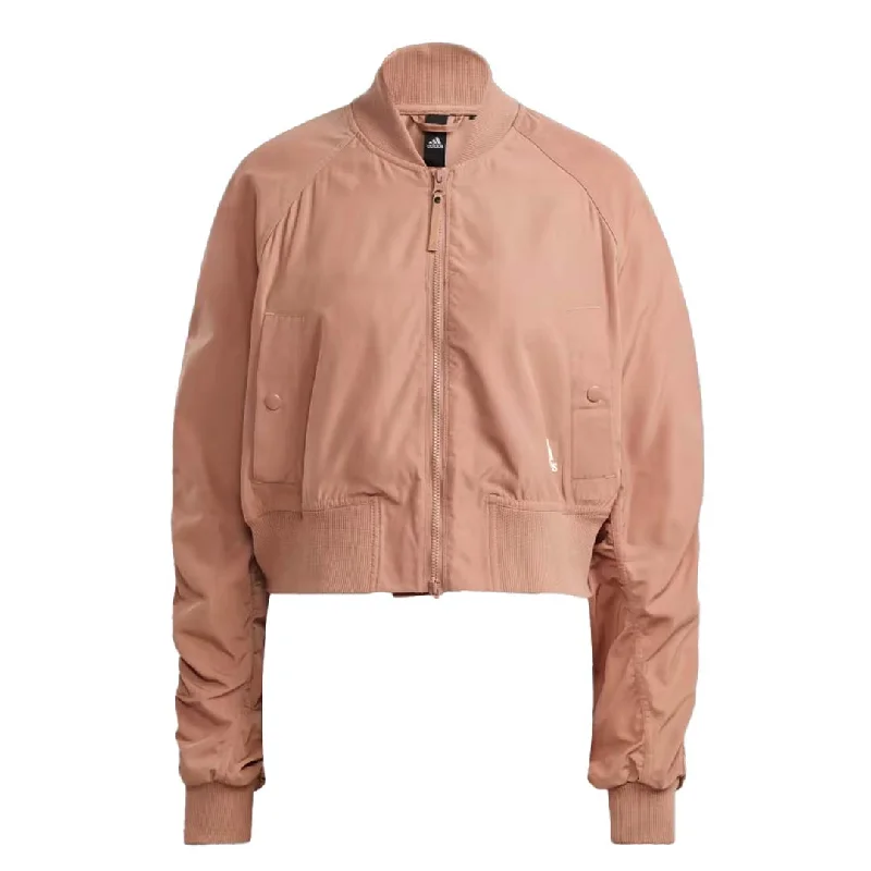 adidas - Women's Collective Power Bomber Jacket (IB8761) One-Shoulder Jacket Off-the-Shoulder Jacket Asymmetrical Jacket adidas - Women's Collective Power Bomber Jacket (IB8761) One-Shoulder Jacket Off-the-Shoulder Jacket Asymmetrical Jacket