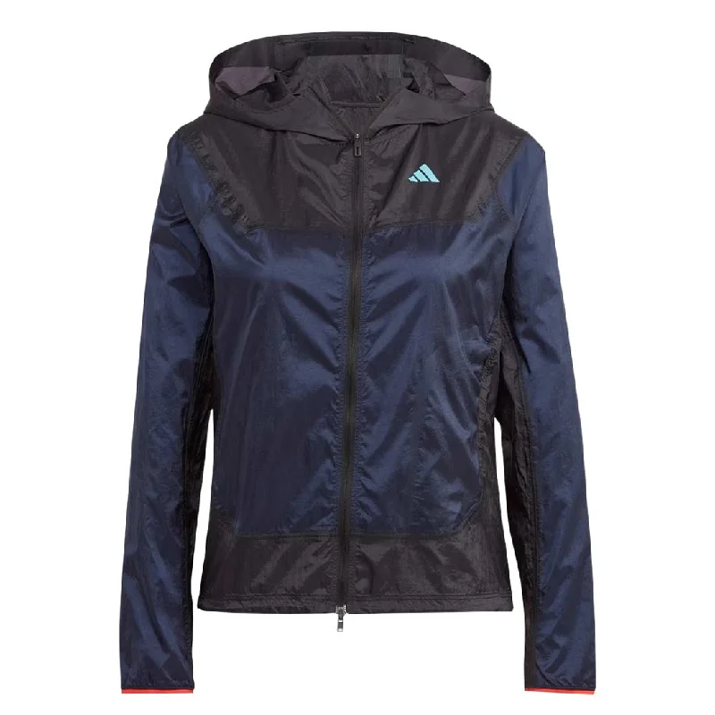 adidas - Women's Adizero Running Jacket (IM4165) Notch Collar Peter Pan Collar Cowl Neck adidas - Women's Adizero Running Jacket (IM4165) Notch Collar Peter Pan Collar Cowl Neck