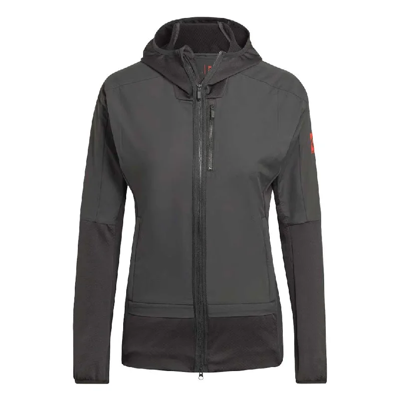 adidas - Women's Five Ten Flooce Wind Jacket (HH7064) Boat Neck Shawl Collar Notched Collar adidas - Women's Five Ten Flooce Wind Jacket (HH7064) Boat Neck Shawl Collar Notched Collar