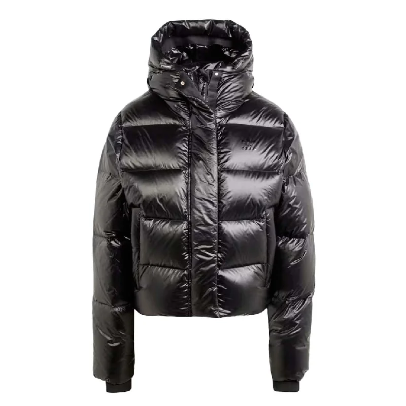 adidas - Women's Short Premium Puffer Jacket (IR7120) Wool Fabric Cashmere Fabric Tweed Fabric adidas - Women's Short Premium Puffer Jacket (IR7120) Wool Fabric Cashmere Fabric Tweed Fabric