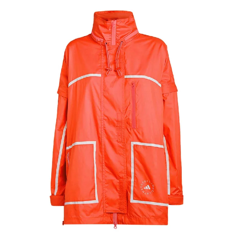 adidas - Women's Stella McCartney TrueNature Packable Jacket (IA0018) Stand-Up Collar Roll-Neck Collar Turtle Neck adidas - Women's Stella McCartney TrueNature Packable Jacket (IA0018) Stand-Up Collar Roll-Neck Collar Turtle Neck