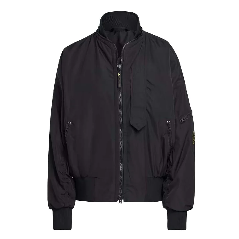adidas - Women's Stella McCartney Woven Bomber Jacket (HG6887) Herringbone Jacket Checkered Jacket Solid Jacket adidas - Women's Stella McCartney Woven Bomber Jacket (HG6887) Herringbone Jacket Checkered Jacket Solid Jacket