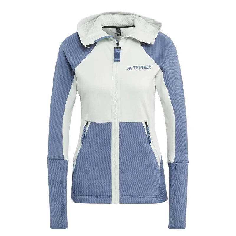 adidas - Women's Terrex Tech Flooce Hooded Jacket (HU1850) Snapped Jacket Toggled Jacket Drawstring Jacket adidas - Women's Terrex Tech Flooce Hooded Jacket (HU1850) Snapped Jacket Toggled Jacket Drawstring Jacket
