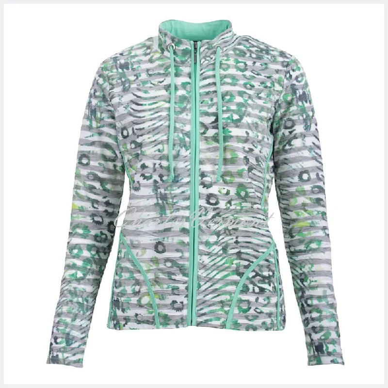 Barbara Lebek Jacket - Style 57000002-63 Wool Fabric Cashmere Fabric Tweed Fabric