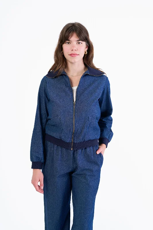 Denim Ace Jacket Chenille Fabric Brocade Fabric Lace Fabric