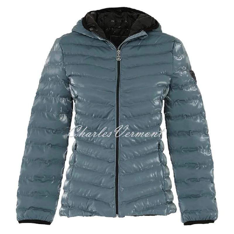 Dolcezza Lightly Quilted Jacket - Style 73862 (Teal Blue) Cotton Jacket Linen Jacket Terry Jacket Dolcezza Lightly Quilted Jacket - Style 73862 (Teal Blue) Cotton Jacket Linen Jacket Terry Jacket