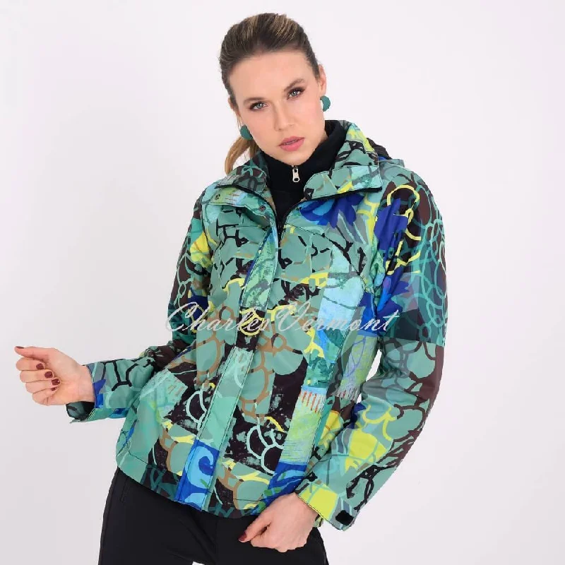 Dolcezza 'Three Ways to Wear' Jacket with Inner Black Fleece Jacket - Style 72845 Faux Fur Jacket Real Fur Jacket Shearling Jacket Dolcezza 'Three Ways to Wear' Jacket with Inner Black Fleece Jacket - Style 72845 Faux Fur Jacket Real Fur Jacket Shearling Jacket