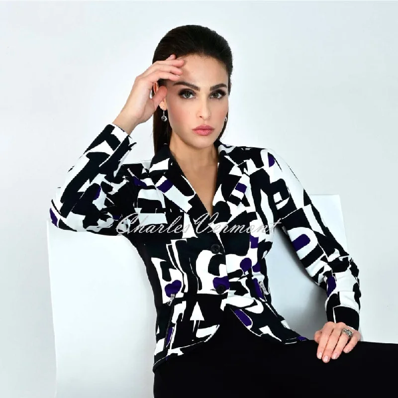 I'cona Printed Blazer Jacket - Style 67234-60260-54 Corduroy Jacket Velvet Jacket Brocade Jacket I'cona Printed Blazer Jacket - Style 67234-60260-54 Corduroy Jacket Velvet Jacket Brocade Jacket