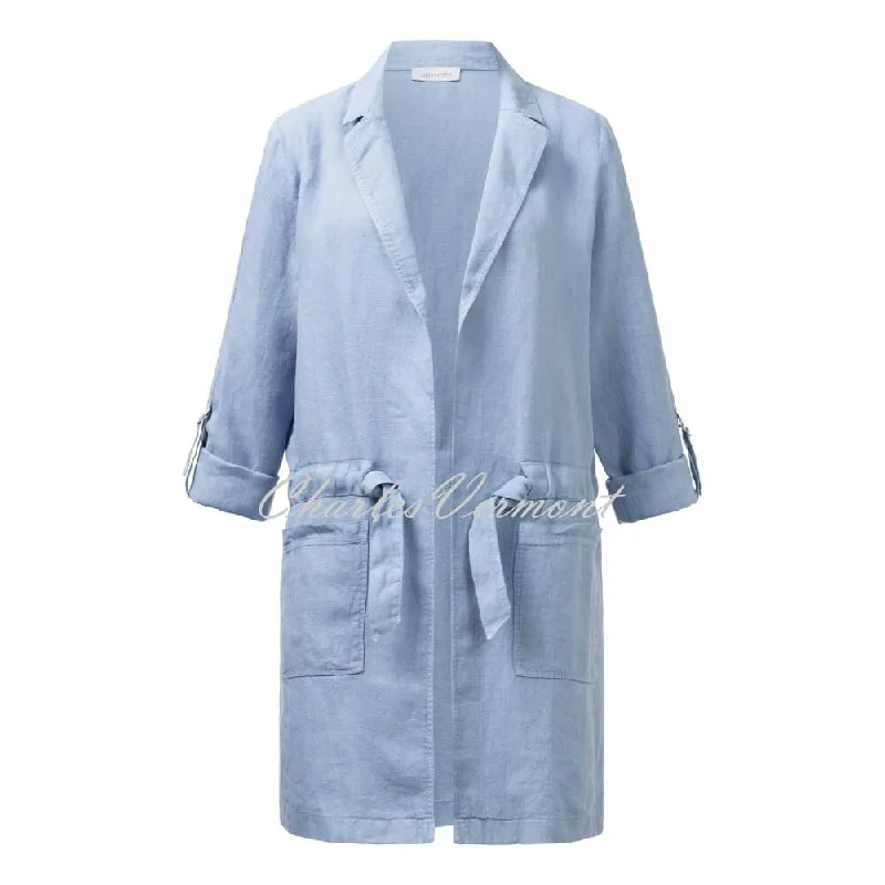 Just White Linen Jacket - Style J1777 Mesh Jacket Canvas Jacket Denim Jacket