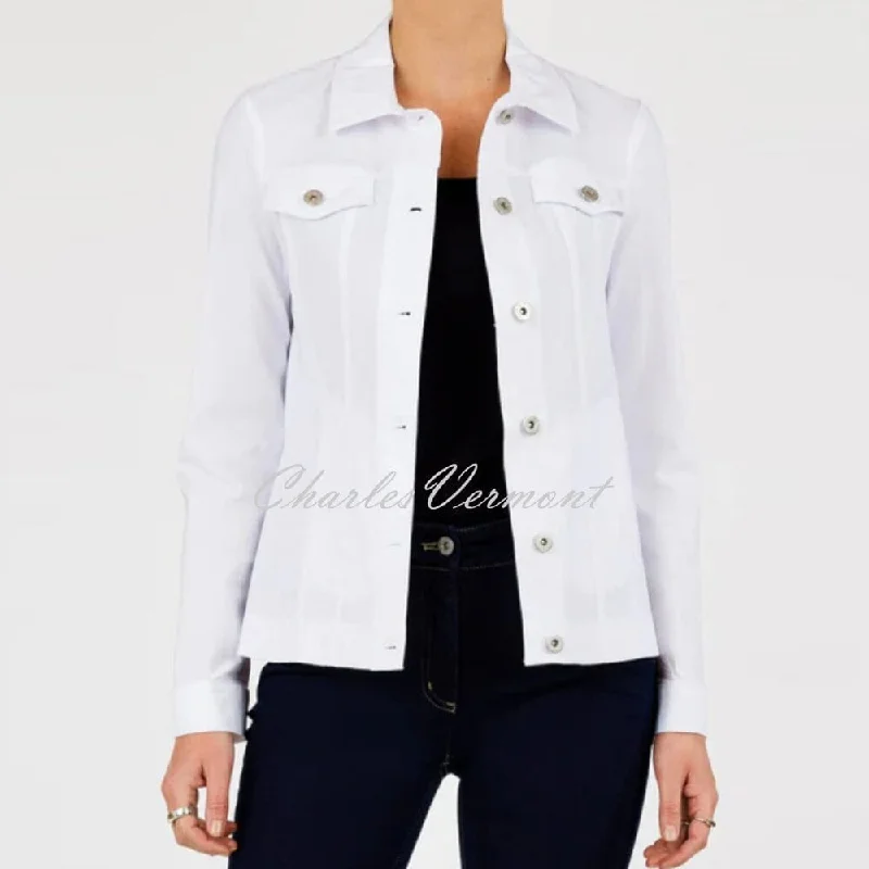 Robell Happy Jacket 57609-5499-10 (White) Chenille Fabric Brocade Fabric Lace Fabric Robell Happy Jacket 57609-5499-10 (White) Chenille Fabric Brocade Fabric Lace Fabric