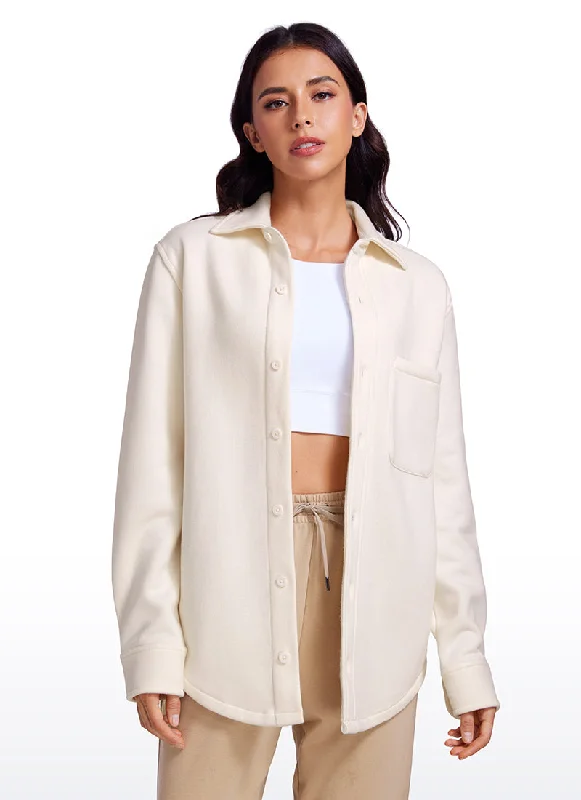 Cotton Fleece Lined Button Down Oversized Jackets Snapped Jacket Toggled Jacket Drawstring Jacket Cotton Fleece Lined Button Down Oversized Jackets Snapped Jacket Toggled Jacket Drawstring Jacket